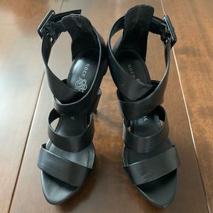 Platform stiletto heels